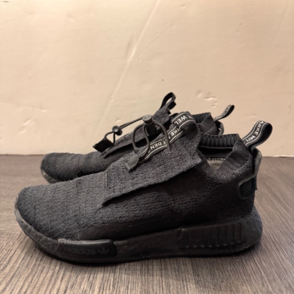 Adidas NMD TS1 PK Gore-Tex Triple Black Ultra Boost Water Proof SIZE 8.5 - Picture 4 of 8